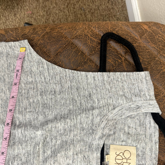 Women's Chaser Heather Grey Tank Top Size S - Picture 8 of 8